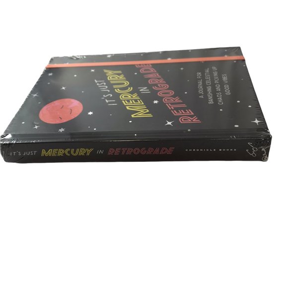 It's Just Mercury in Retrograde Interactive Journal, Blank, NWT New - Picture 3 of 4